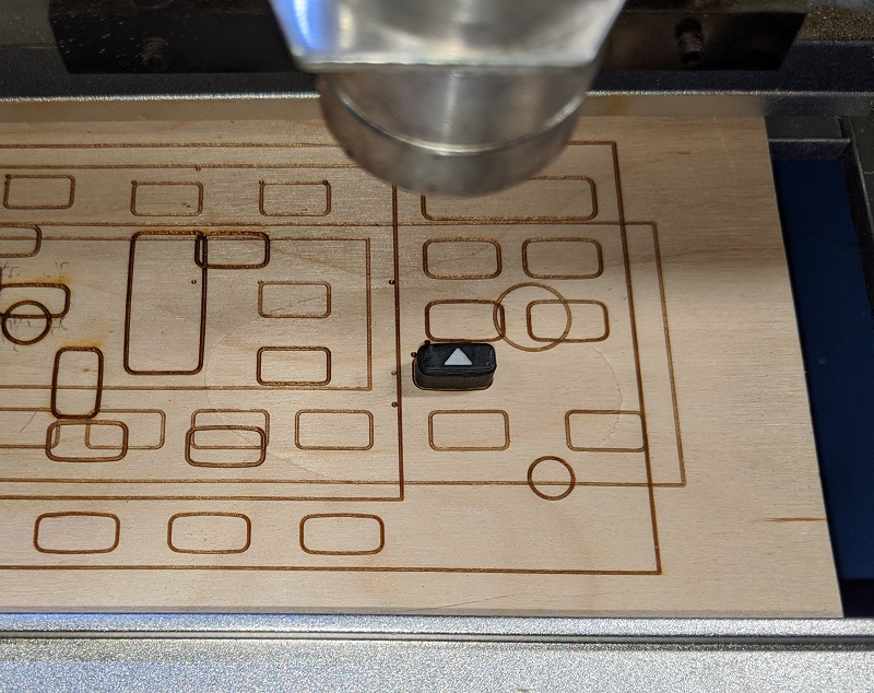Engraving buttons